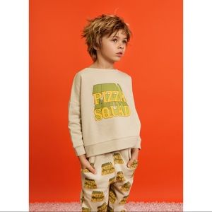 2 piece Hugo loves Tiki Pizza Squad shirt/jogger